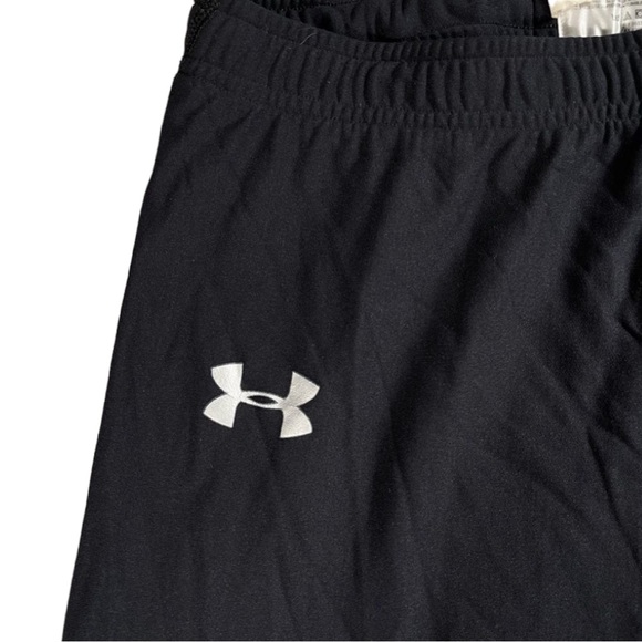 Under Armour Performance Apparel size large cold gear black stretchy silky pants - Picture 2 of 7